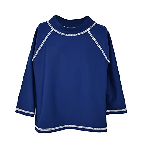 Image of Flap Happy Baby Baby Girls Colorblock Rash Guard