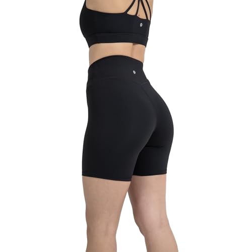 YITTY Active Women's UltraLuxe High Waist Biker Shorts – 3''/6'' Squat Proof, Tummy Control, Compression,Yoga & Workout3