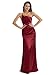 YDDSPDN Mermaid Fashion Prom Dress One Shoulder Neck Sleeveless Floor Length Satin Bridesmaid Dresses with Pleats 2025 Burnt Orange