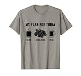 Segadora de césped Cerveza Beber Montar Cortacésped Cortacésped Cortacéspedes Camiseta