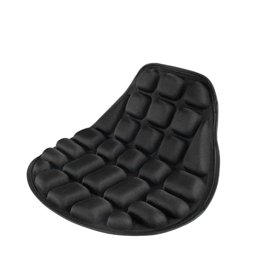 Coussin de siège moto universel en mousse avec tapis noir