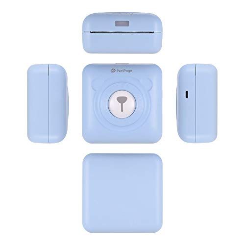 Tempaky PeriPage Mini Pocket Wireless BT Impressora Térmica Imagem Etiqueta Fotográfica Memo Recibo