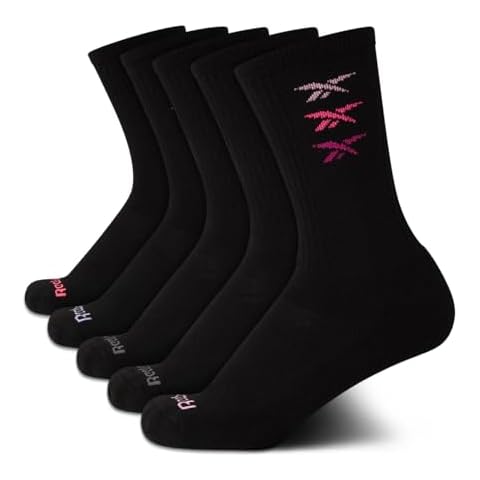 Reebok Women's Cushioned Athletic Crew Socks Cover