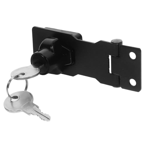 Zerodeko Verrou Métallique pour Armoire Mécanisme de Verrouillage pour Classeur Loquet de Remplacement pour Serrure à Clé pour Meubles de Maison Verrou de Sécurité pour Armoires