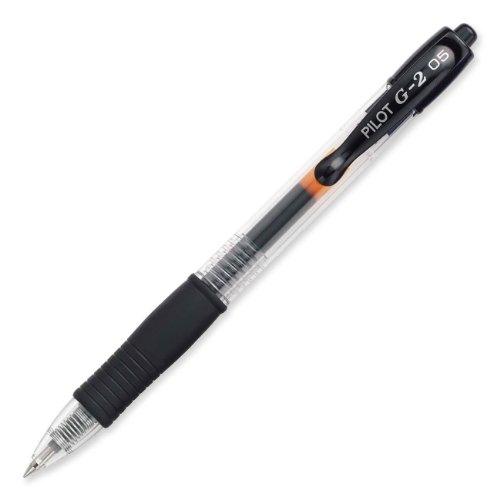 Pilot G2 Bolígrafo Gel Negro x12 miniatura 2