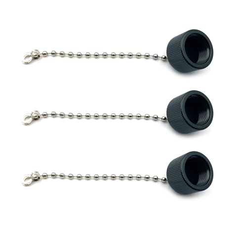 Conector circular industrial MS25043 cubiertas de protección impermeable