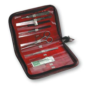 InstrumenteNrw - Juego de utensilios de preparación con funda de plástico