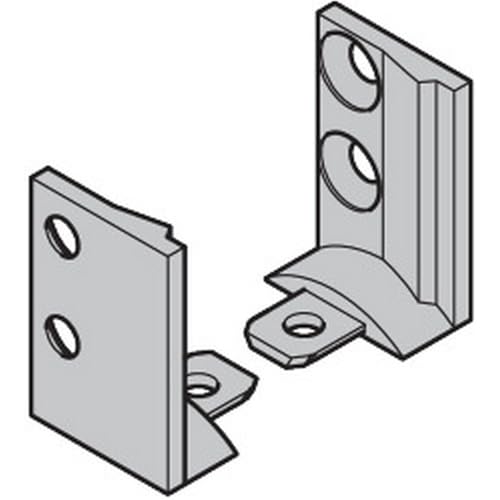 Hörmann Schwellenverbinder Nebentür, links für Garagen-Nebentüren