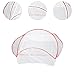 Zxpjkyu Camping Proof Net Cover Convenient Foldable with Storage Bag, Camping Head Net, Folding Head Net for Travel
