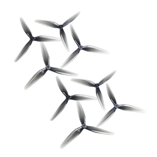 Hélice 3 pales 7040 en PC renforcé pour drone FPV et Cinelifter (4 paires)