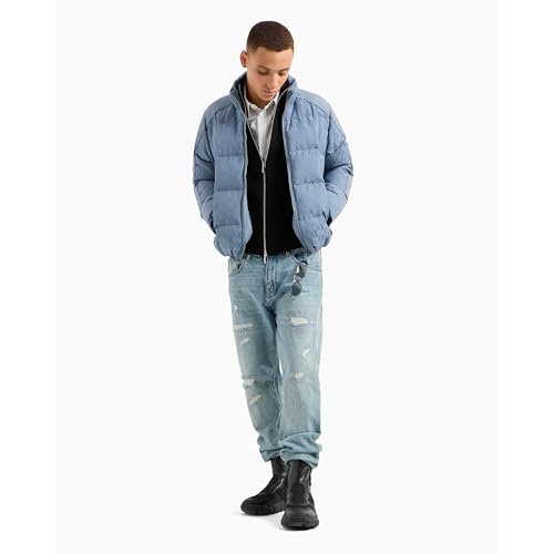 Armani Exchange Men's Slim Fit Comfort Cotton Denim 5 Pocket Pant2