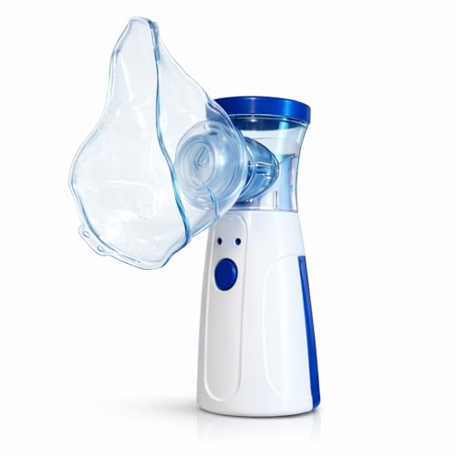 Nebulizador Inalador Ultrassônico Portátil Silencioso USB Adulto e Infantil
