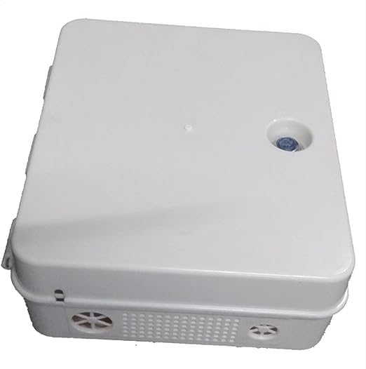 Navkar Systems DVR 2U Rack Box Junction Box for CCTV Rack PVC Box Camera Housing Plastic Wall Shelf (Number of Shelves - 1, White)-image-29