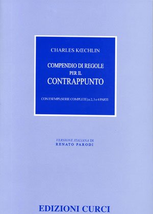 Compendio di regole per il contrappunto. Con esempi (serie complete) a 2, 3, 4 part
