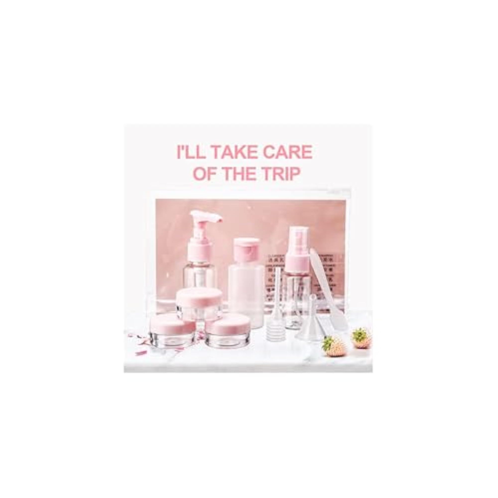 7-Piece Travel Bottle Set for Toiletries - TSA Approved