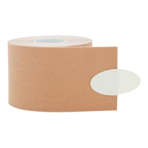 loweo Cinta Elástica de Algodón para Kinesiología Deportiva, Vendaje para Aliviar el Dolor Muscular, Protector de Tobillo, Muñeca y Rodilla