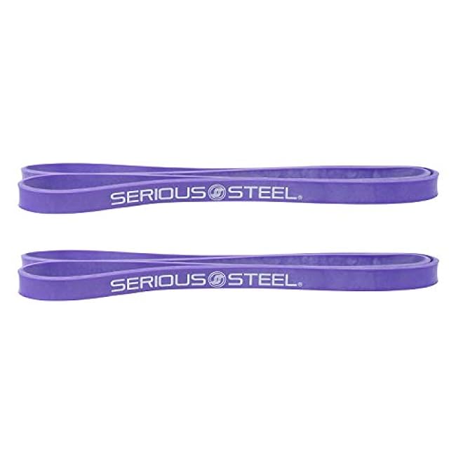 Serious Steel Fitness Short 20 Deadlift Bands | 20 Mini Band (Sold in Pairs)