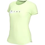 Ariosa e leggera Nike Swoosh Run T-Shirt, Bright Mango/Reflective Silv, XL Donna