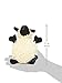 goDog Fuzzy Wuzzy Lamb Squeaky Plush Dog Toy, Chew Guard Technology - Assorted, Small