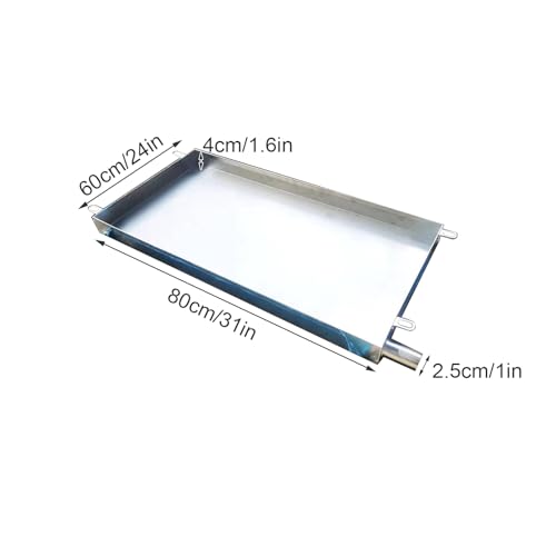 Bac de récupération des condensats inox pour climatisations - 3