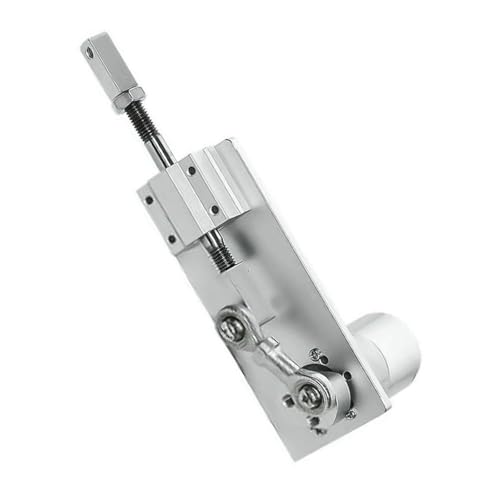 Actuador lineal ajustable de 24V y 30rpm con carrera regulable para proyectos de bricolaje