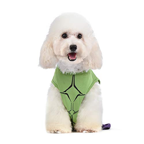 Marvel Comics For Pets Hulk Costume For Dogs, Small | Halloween Costume For All Large Dogs | Cute, Soft And Comfortable Dog Clothes | Officially Licensed Dog Apparel From Marvel Comics For Pets #TOP1