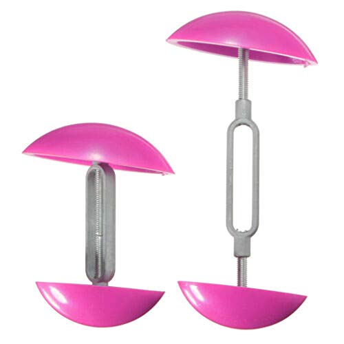 TIREOW Mini Damen Schuhspanner Keil Herren Damen Weitenverstellbarer Former, High Heels Schuh Schuhunterstützung (Rosa) Cover