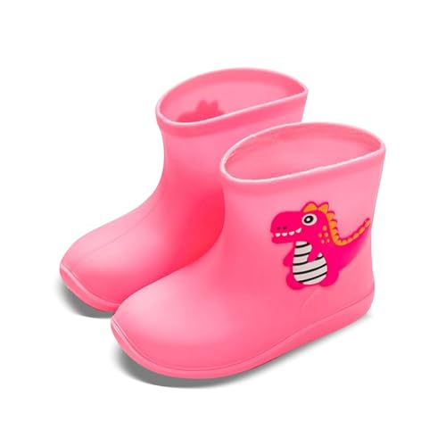 Genérico Botas de Agua Niños Unisex Impermeable Antideslizante Botas de Lluvia para Niña Niño Regalos