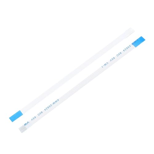Vista 22 de uxcell Cable plano flexible FFC, 5 clavijas de 0.020 in de paso de 1.181 in FPC FFC cable de cinta flexible para TV LCD, audio de coche, reproductor