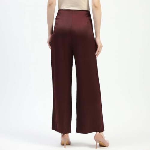 Image of Madame Women Solid Trousers