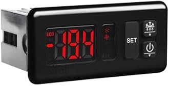 AKO-D14123 Temperature Controller Thermostat 230v | All-Purpose Commercial Refrigeration Thermostat, Digital Controller for Refrigeration: Food Display Cases, Incubators, Walk in Coolers