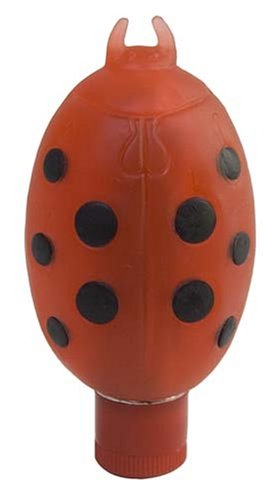 Doc Johnson Love Bug Tickler Ladybug Vibrator, Red/Black