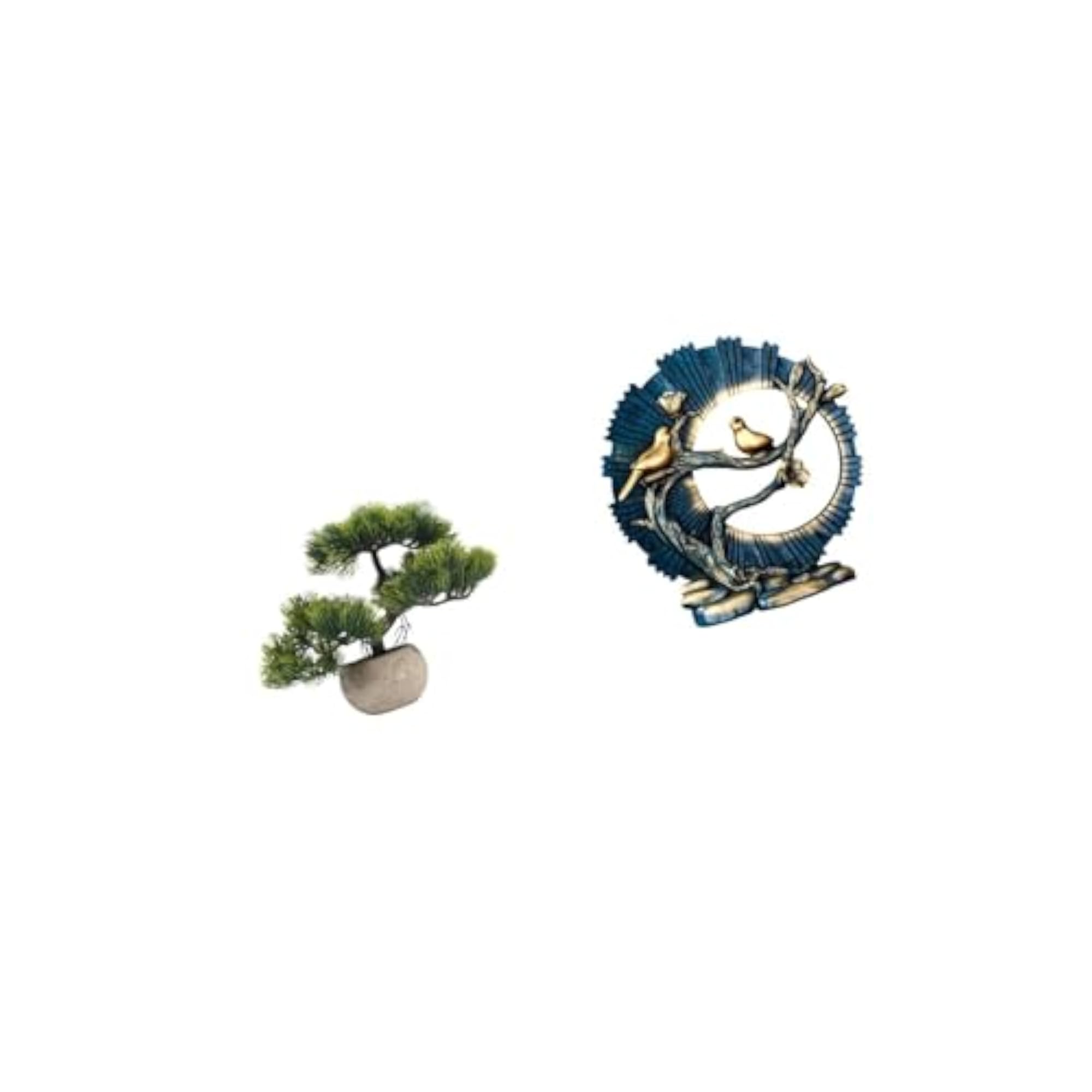Artificial Bonsai Tree Greenery Collection Figurine Craft