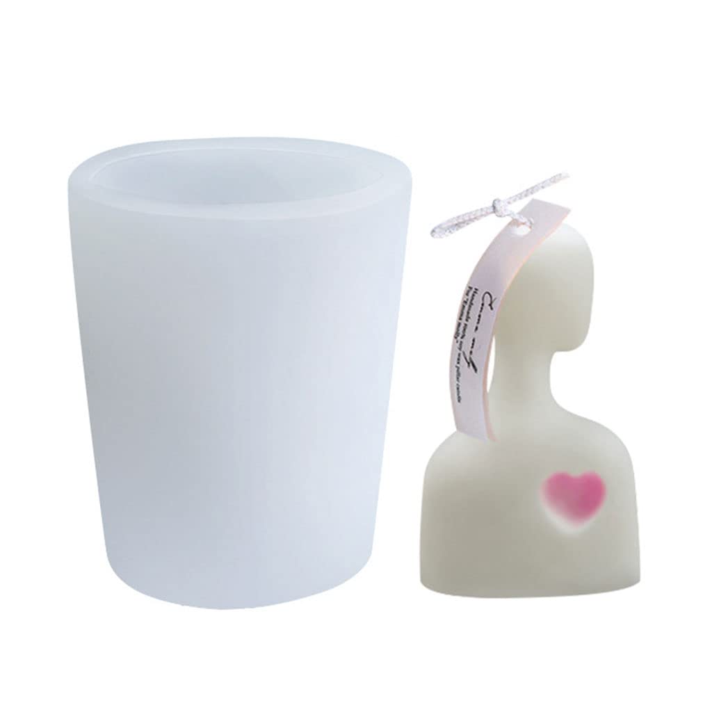 PANGBOER Body Shape Mold Unique Human Soy Making 3D Decoration Chocolate Cake Soy Wax Making Silicone Molds for Adults