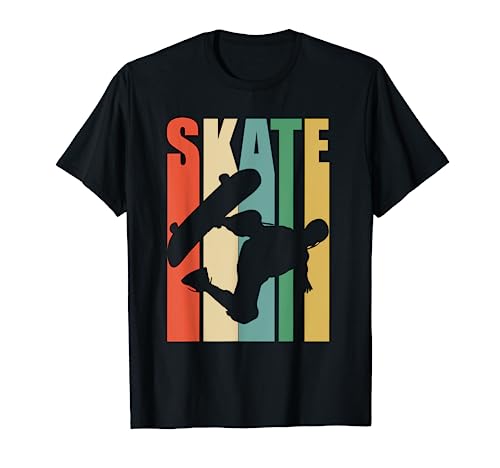 Skateboarder Retro Vintage design Skateboarding design T-Shirt