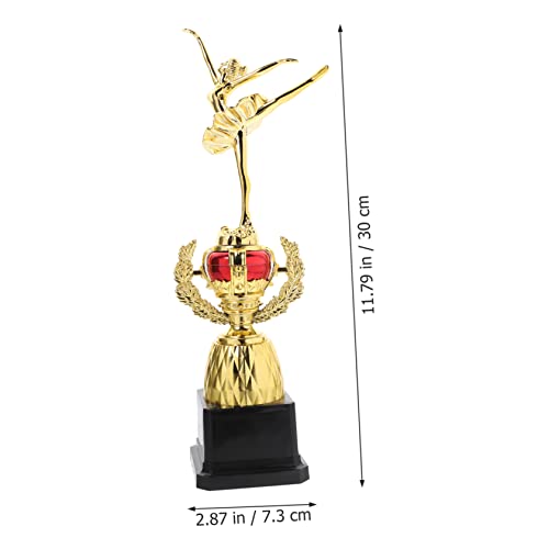Sosoport 3 Peças Troféu De Dança Troféu De Futebol Para Crianças Meninas Basquete Adulto Prêmio Copo