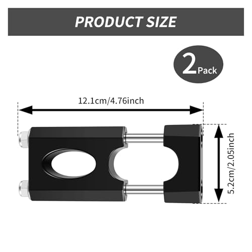 Pince fixation guidon vélo 7/8 pouces pour un pilotage stable et précis - 3
