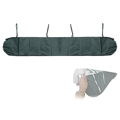 PRELGOSP Housse de Protection pour Auvent, Sac de Protection pour Store Banne, Sac de Rangement Housse de Protection pour Store Imperméable Anti-UV pour Terrasse de Jardin ExtéRieur,Vert,5m/16.40ft