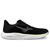 Mizuno Hommes Chaussures de Running Revolt 4 Code J1GC2581 52 Noir, Noir et gris., 43 EU