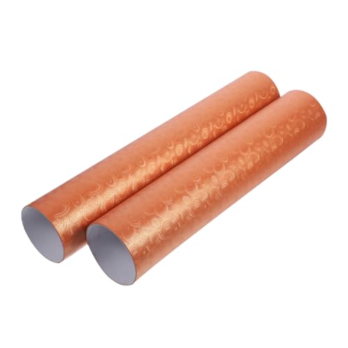 Hohopeti 2Pcs Expandable Calligraphy Art Poster Storage Tube Round Document Holder for Scrolls and Artwork for Present Packaging