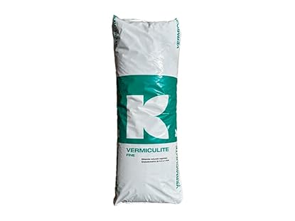 Foto di GEOSISM & NATURE Vermiculite per piante, alta purezza, ideale per semina, giardinaggio, incubatrici, isolamento termico, refrattari, alta ritenzione idrica (0,5/4 mm, Singolo - 100 lt)