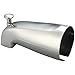 Olympia Faucets OP-640015-BN IPS Diverter Tub Spout, 1/2-Inch, PVD Brushed Nickel Finish
