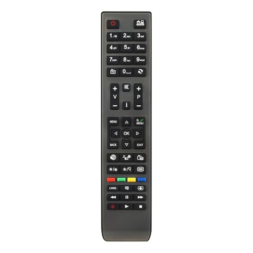AULCMEET RC4847 RC4848 Telecomando di ricambio compatibile con Sharp 4K OLED Smart TV LC-40LE363EN, LC32LE362EN LC-39LE352E LC-42LE762E, LC-50LE761E,