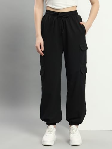 Image of Q - RIOUS Women's Relaxed Fit Cargo Style Jogger Pants