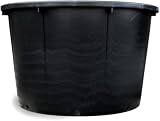 Tiesto Maceta Super macetón sin Asas. 350 litros. Ø90 Altura 73 CM. Exterior para Plantas y arboles Grandes. Segura Garden. Ventajas Mayor Crecimiento. Resistente a los Rayos UV