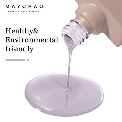 Maychao 15Ml Gel Nail Polish 1Pc Lavender Gel Polish Soak Off Uv Led Nail Polish Nail Art Starter Manicure Salon Diy At Home, 0.5 Oz #TOP1