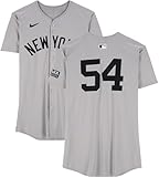 Tim Hill New York Yankees Game-Used #54 Gray Jersey vs. Cleveland Guardians on October 19, 2024 - MLB Game Used Jerseys