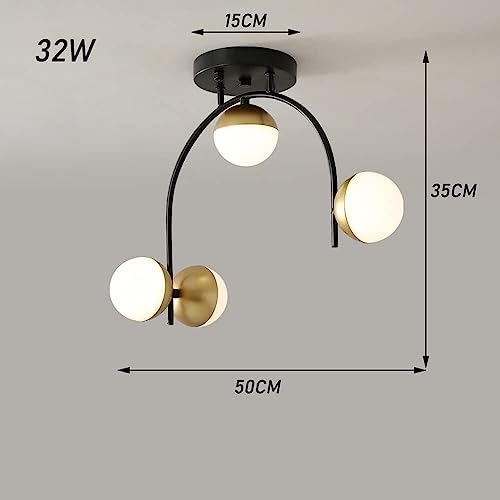 Lustre LED 32W sputnik à éclairage multidirectionnel - 4