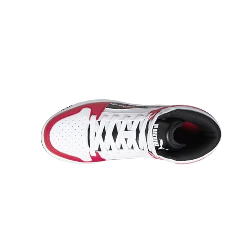 PUMA Kids Boys Rebound Layup Sl Heat Lightning Lace Up Sneakers Shoes Casual - Red - Size 7 M - image 4