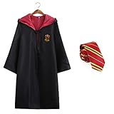 🧙🏼‍♂️【Witchcraft-Thema】Die Robe ist nach dem Gryffindor-Haus in den Harry-Potter-Filmen gestaltet.Tragen Sie es,um ein Mitglied des Hauses Gryffindor zu werden.